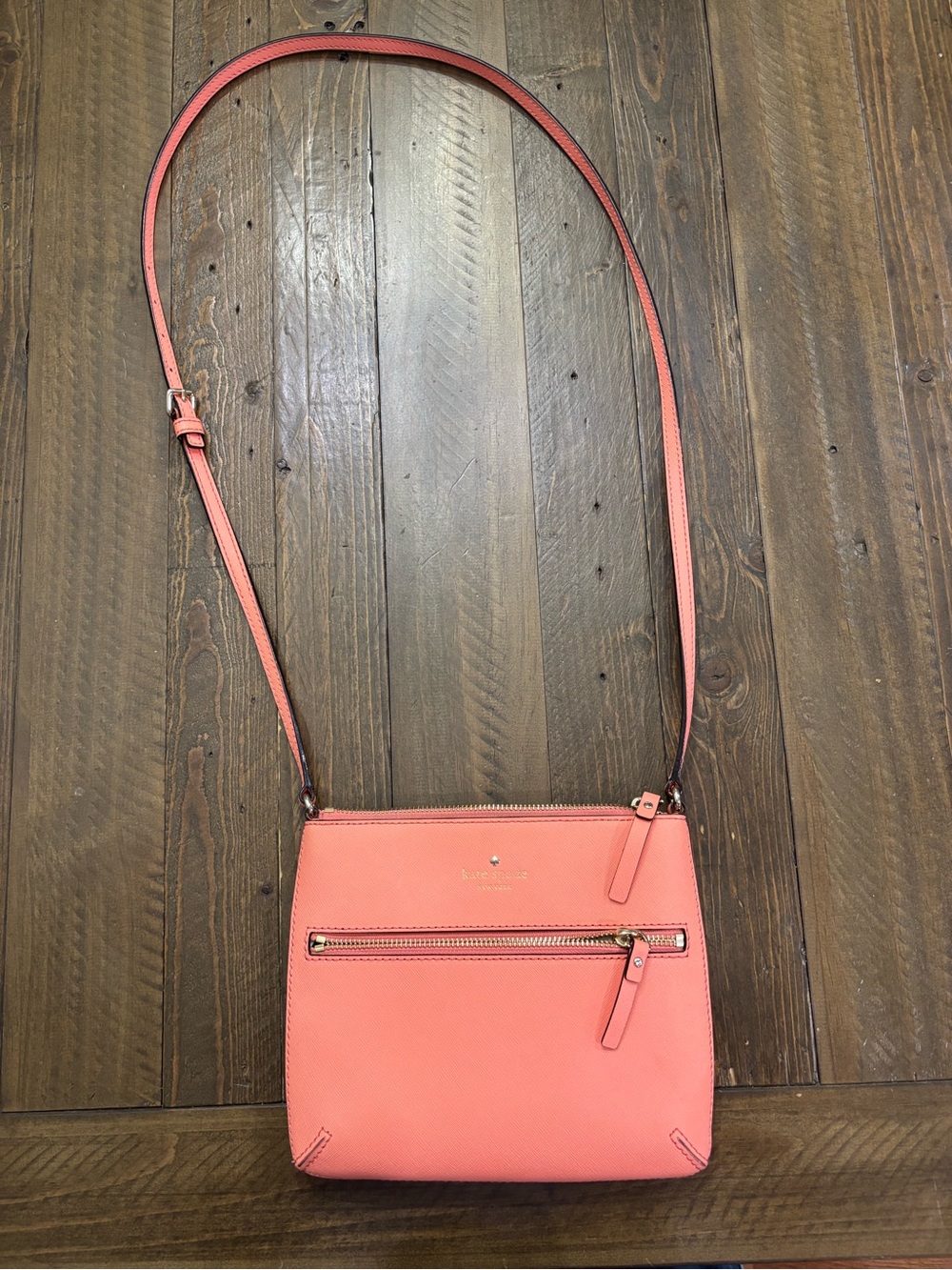 Kate Spade Laurel Way Rima Crossbody Bag in Peach